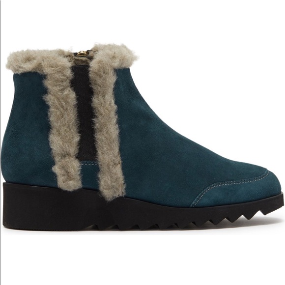 💥NWT💥 Ron White Adaley Faux Shearling Trimmed boot - Picture 3 of 12